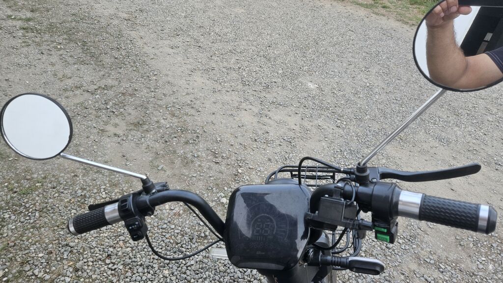 Elektrik velosipedi/skuteri - Ön təkərdə elektrik hub-motoru - Geniş — Mopedlər və skuterlər, Lənkəran (7)