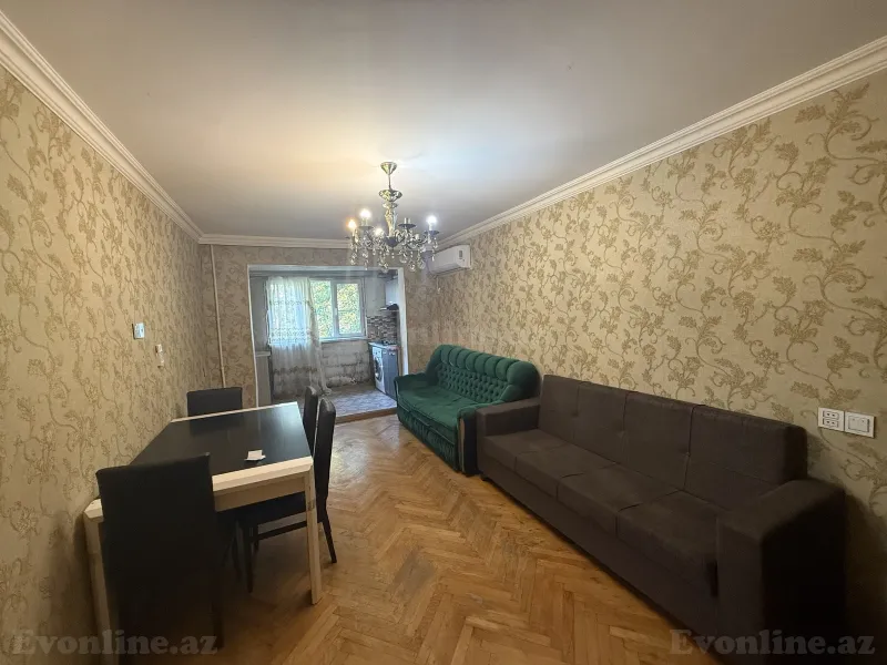 Satılır 3 otaqlı Mənzil Köhnə tikili 50 m² Bakı, Nizami r., Neftçilər m., 8-ci kilometr — Mənzil, Bakı (2)