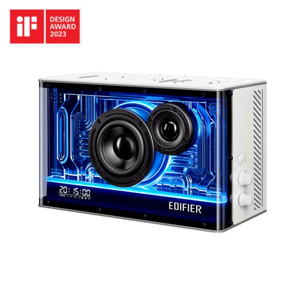 Edifier QD35 White Tabletop Bluetooth Speaker — Mallar, Bakı