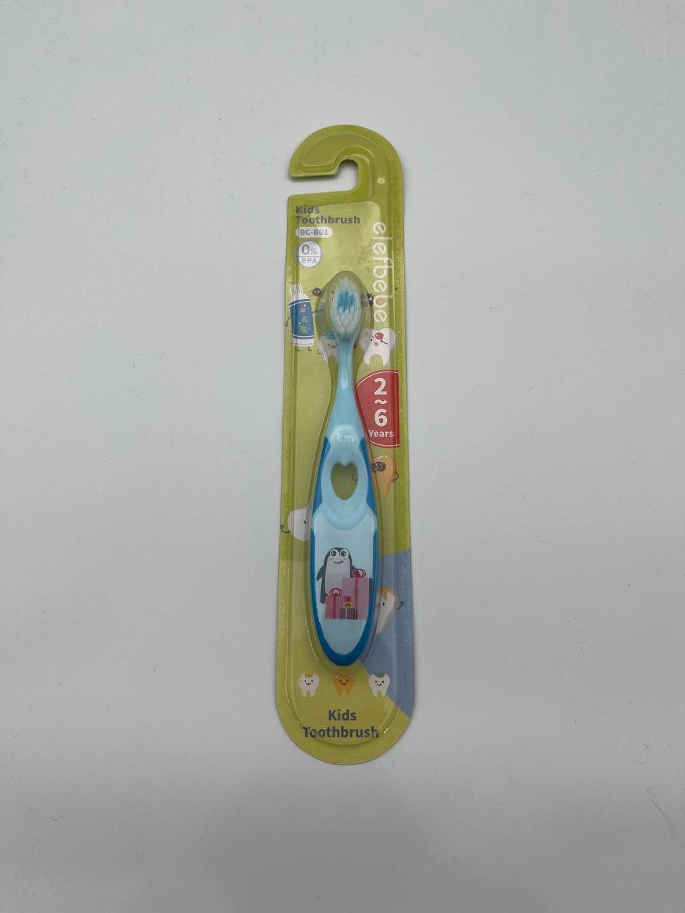 Uşaq üçün diş fırçası Elefbebe BC-B01, mavi — Mallar, Bakı