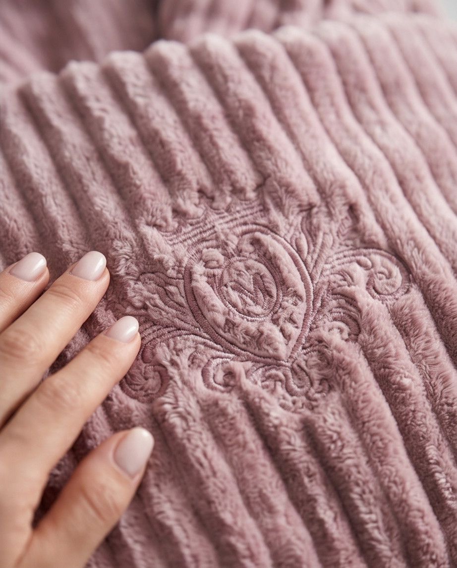 Dəst hamam xələti, hamam dəsmalı və tərlik VC_2294539, açıq bənövşəyi, mikrofiber, ölçü 2XL — Mallar, Bakı (2)