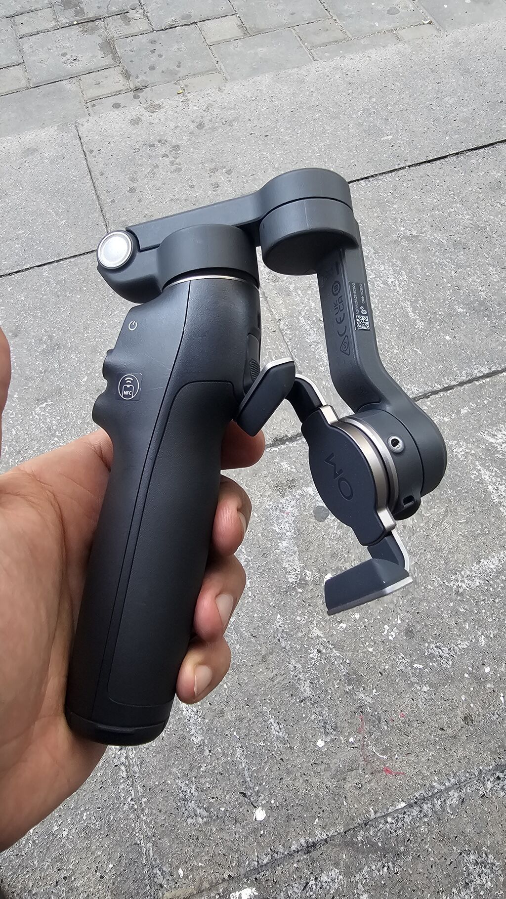 DJI OM (Osmo Mobile) smartfon stabilizatoru - 3 oxlu əl gimbalı — Tripod, steadicam, video işıq, Bakı (8)