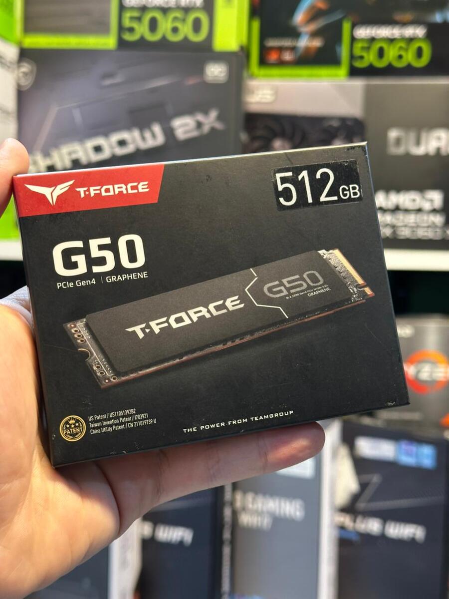 TeamGroup T-Force G50 512GB M.2 NVMe SSD — Kompüterlər və noutbuklar, Bakı