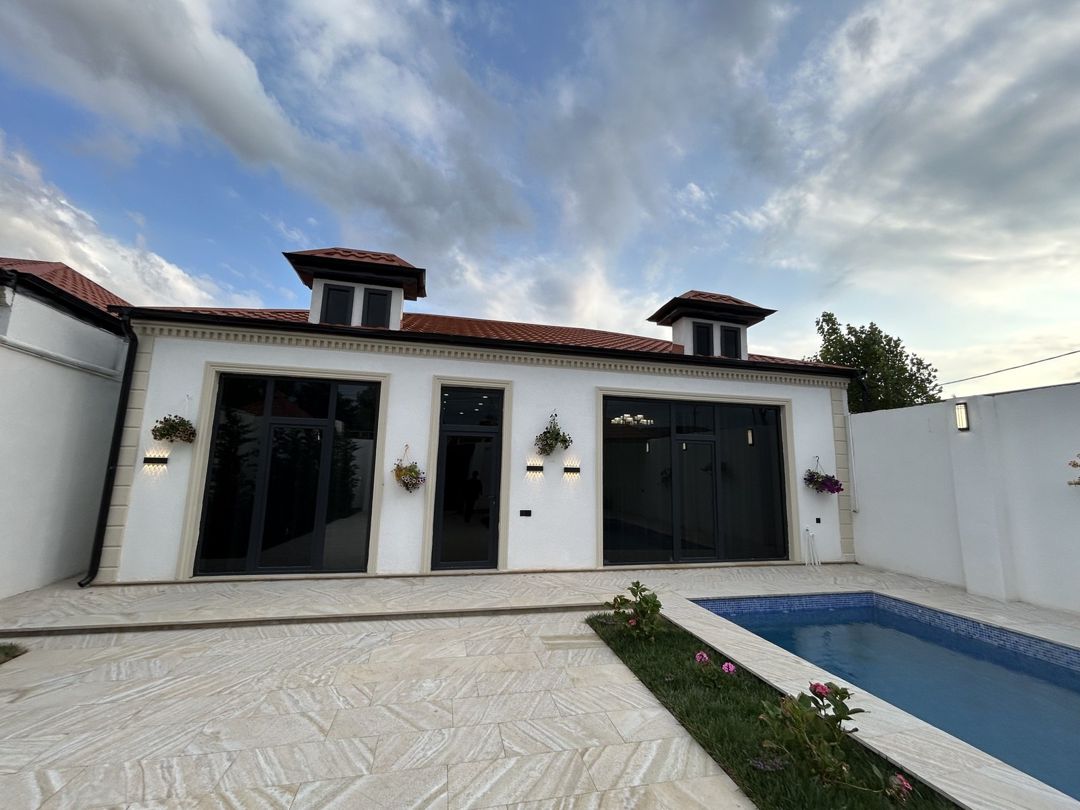 Satılır 4 otaqlı həyət evi/bağ evi 130 m² — Ev, villa, Bakı (2)