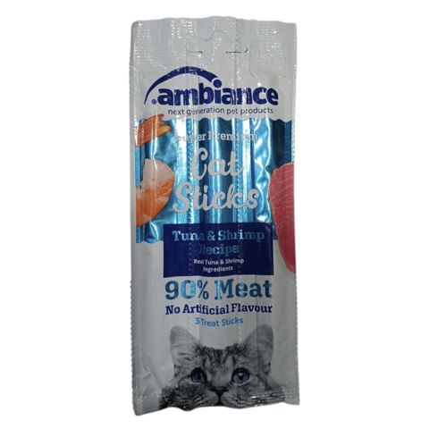 Pişiklər üçün məzə Ambiance Tuna and Shrimp, 3x15 q — Bakı