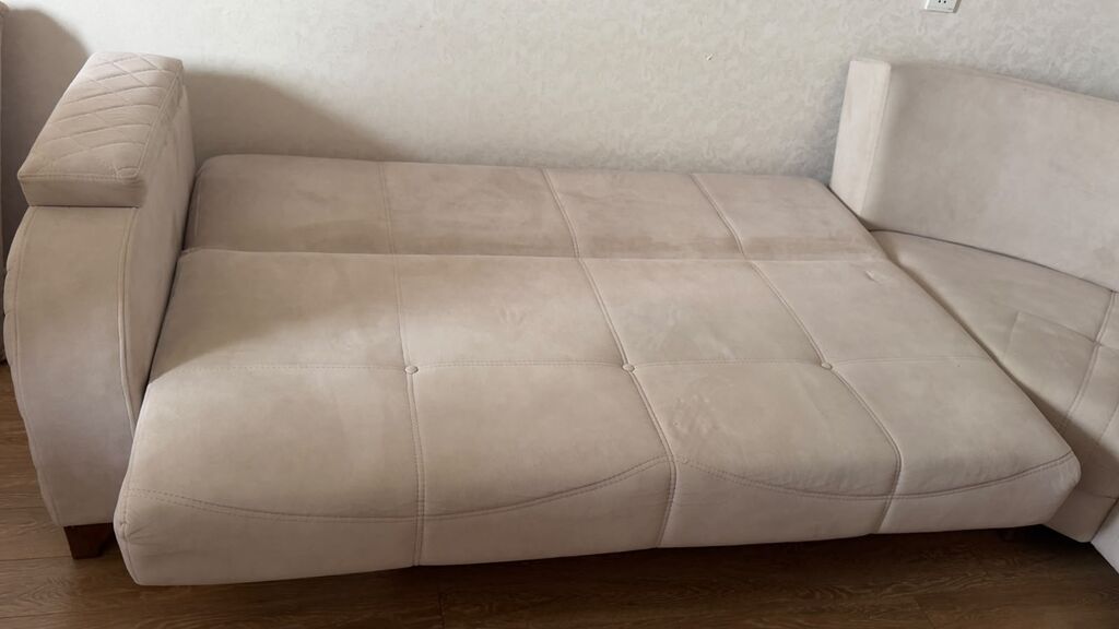 Künc divan, İşlənmiş, Açılan, Bazalı, Parça — Divanlər, Bakı (8)