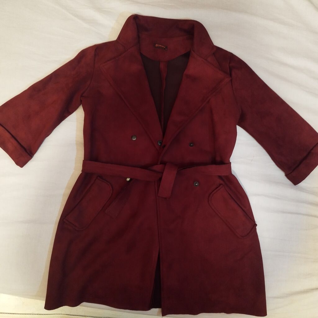 Palto, Max Mara, L, rəng - Qırmızı — Palto, Masazır