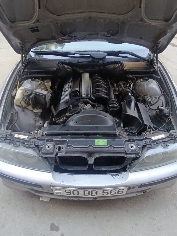BMW 528, 2.8 L, 1996 il, 430 000 km 90-BB-566 — Avtomobillər, Şirvan (5)