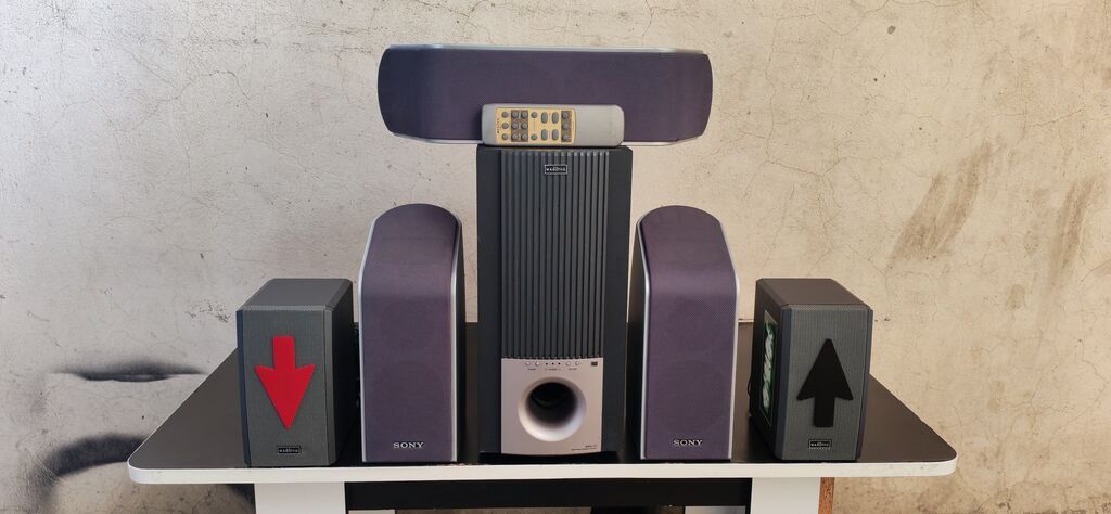 Orginal made in China Magiteq 5.1 Ev kinoteatri 5.1 satılır.ideal və — Akustik sistemlər, Bakı (7)
