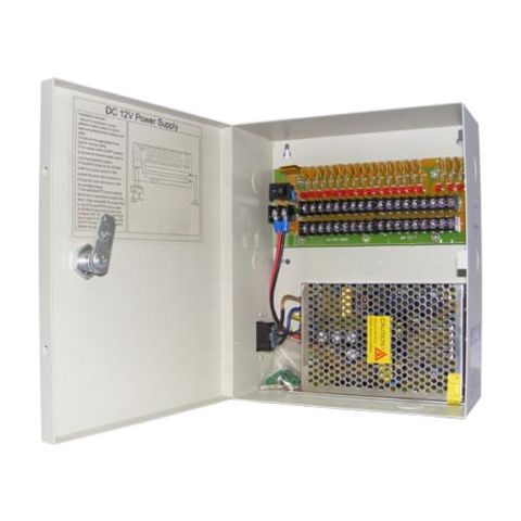 Cctv Qida bloku 18-kanal 12V 20A (CP1218-20A) — Bakı