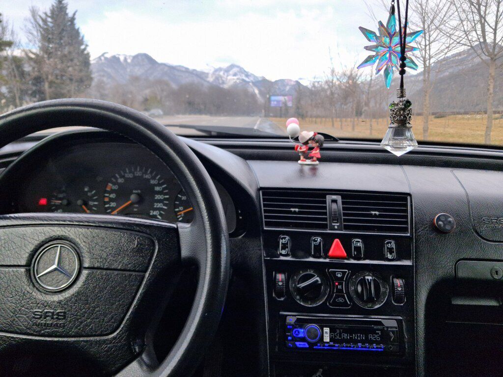 Mercedes C 200, 2.0 L, 1996 il, 350 000 km 77-KT-583 — Avtomobillər, Qəbələ (6)