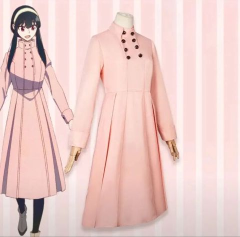 Məhsul: Anime ilhamlı açıq çəhrayı palto dəsti Təsvir: - Uzun — Bakı