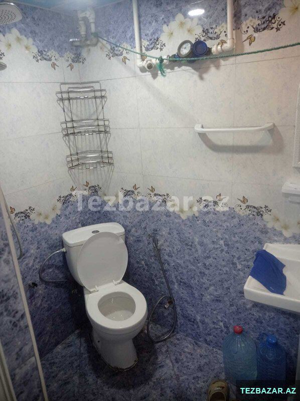 İcarəyə verilir 1 otaqlı köhnə tikili 35 m², Bakıxanov q — Mənzil, Bakı (7)