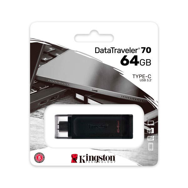 Kingston DataTraveler 70 Usb-c 64GB Flash Drive — Mallar, Bakı