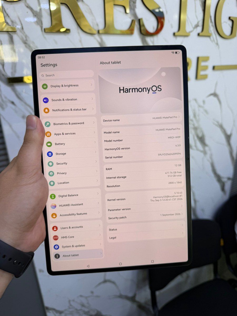 Huawei MatePad Pro 12.2 12/512Gb Black — Planshetlər, Bakı (2)