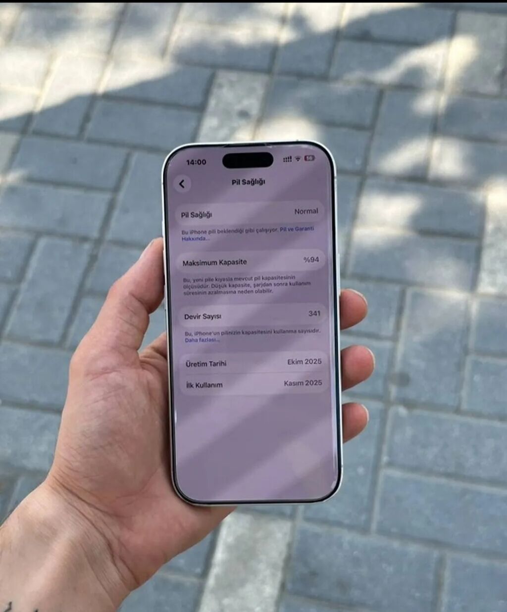 IPhone 17, Ağ — Apple iPhone, Bakı (3)