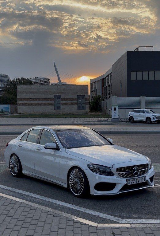 Mercedes C 300 4MATIC, 2.0 L, 2016 il, 125 000 km 77-TV-111 — Avtomobillər, Bakı