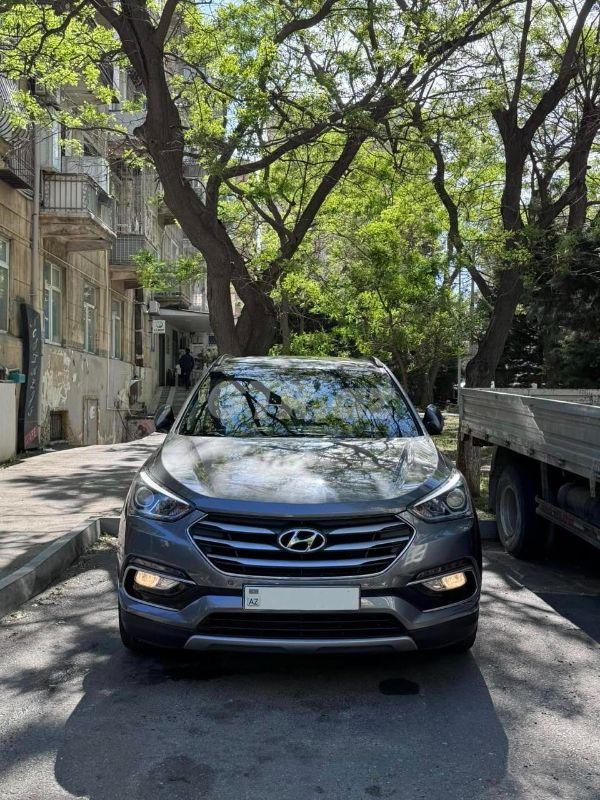 Hyundai Santa Fe 2.0 L, 2016, 234 000 km — Avtomobillər, Bakı (5)