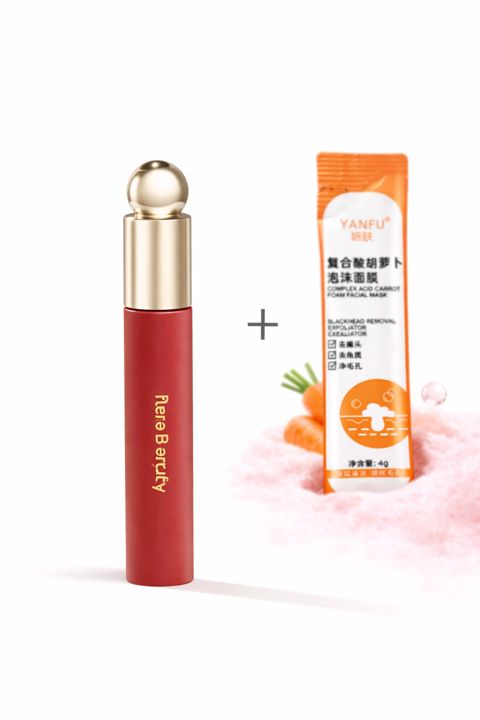 Dodaq üçün tint-yağ No Brand Soft Pinch Joy 3 ml + Üz üçün köpük maska 4 q Hədiyyə — Bakı