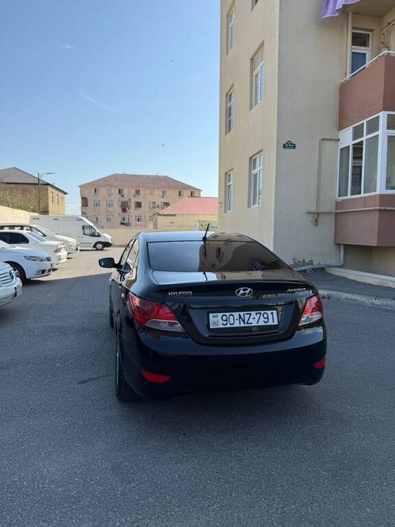 Hyundai Accent, 1.6 L, 2012 il, 159 000 km 90-NZ-791 — Avtomobillər, Bakı (3)
