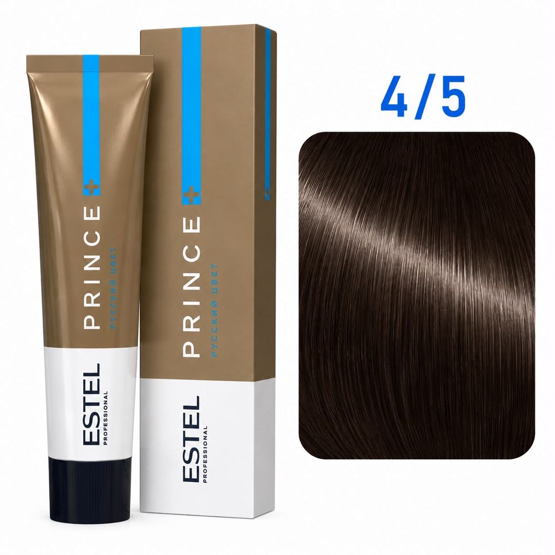 Saç üçün krem-boya Estel Professional Prince + 4/5, 100 ml — Mallar, Bakı