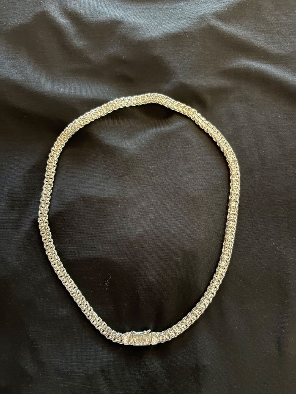 925 əyarlı gümüş boyunbağı - Ramzes - Material: 925 sterling gümüş — Qolye və zəncir, Bakı (2)