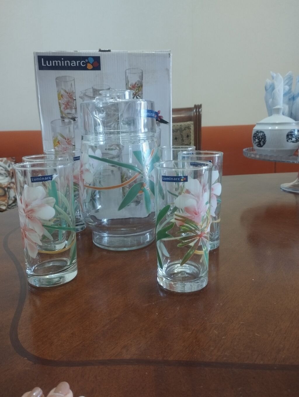 Luminarc şirə dəsti – 7 parça - Brend: Luminarc - Tərkib: 1 ədəd — Süfrə qabı, Sumqayıt (3)