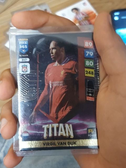 Məhsul: Panini Fıfa 365 Adrenalyn XL “Tıtan” kolleksiya kartı – Virgil — Sumqayıt