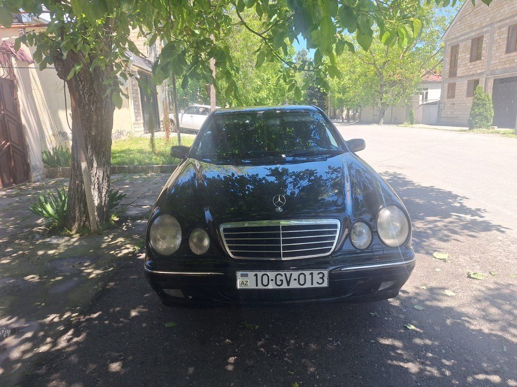Mercedes E 270, 2.7 L, 2000 il, 298 000 km 10-GV-013 — Avtomobillər, Bakı (2)