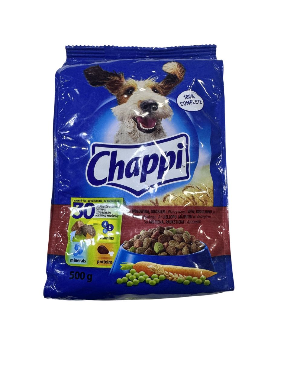 Yetkin itlər üçün yem Chappi 500 q — Mallar, Bakı