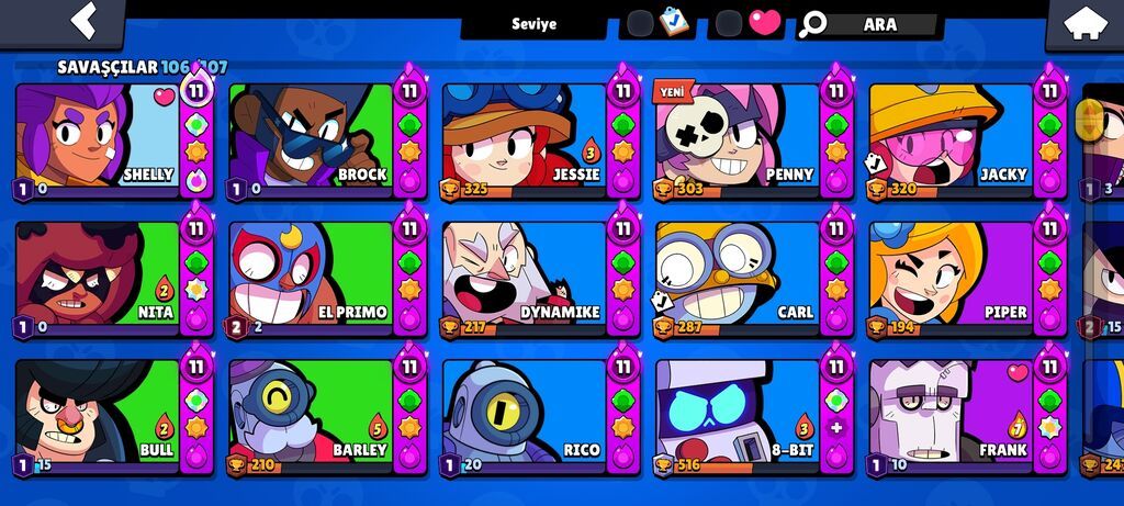 Brawl Stars hesabı – yüksək səviyyəli, tam dolu profil.Ciddi alıcıya — Etiketlər, medallar, nişanlar, Bakı (2)