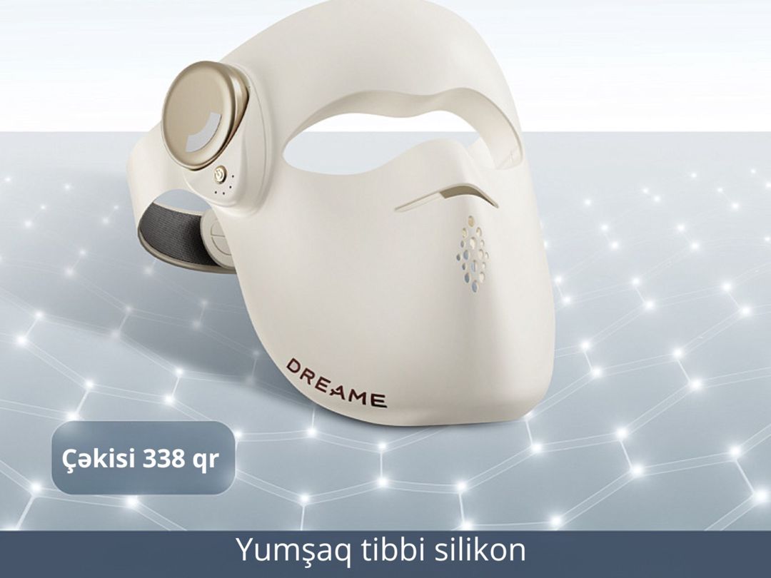 Üzə qulluq üçün LED-maska Dreame Chrona (AB01A) — Gözəllik və səhiyyə, Bakı (8)