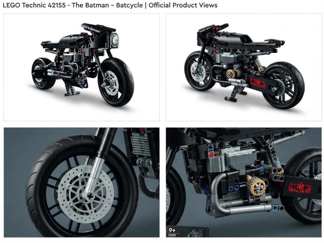 Lego Technic 42155 The Batman-Batcycle — Oyuncaqlar, Bakı (2)