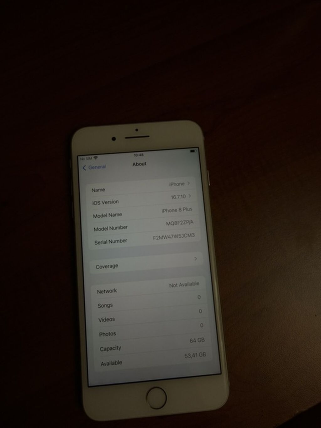 IPhone 8 Plus, 64 GB, Ağ, Simsiz şarj — Apple iPhone, Bakı (3)
