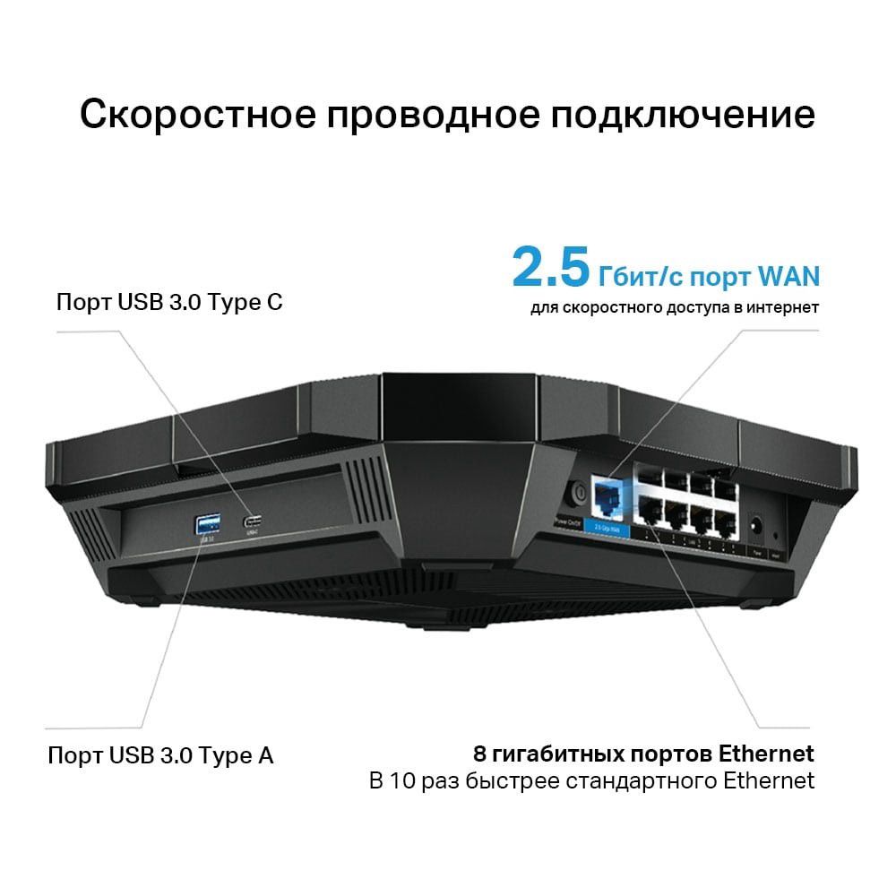 Wi-Fi 6 Router Tp-lınk Archer AX6000 — Mallar, Bakı (3)