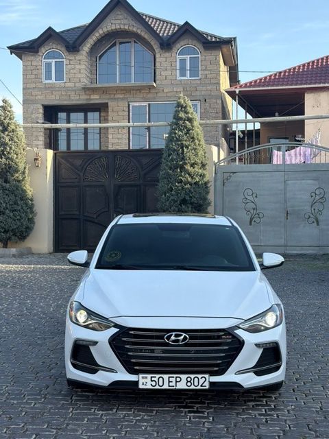 Hyundai Elantra, 1.6 L, 2017 il, 199 182 km — Bakı