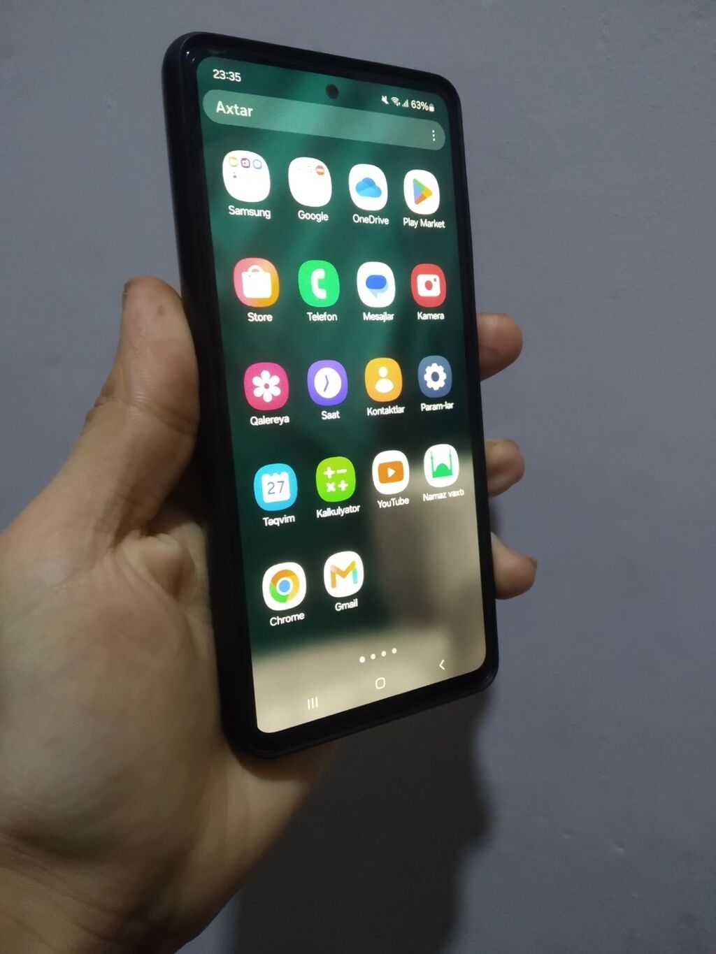 Samsung Galaxy A52s, 128 GB, rəng - Qara, Barmaq izi — Samsung, Bakı (4)
