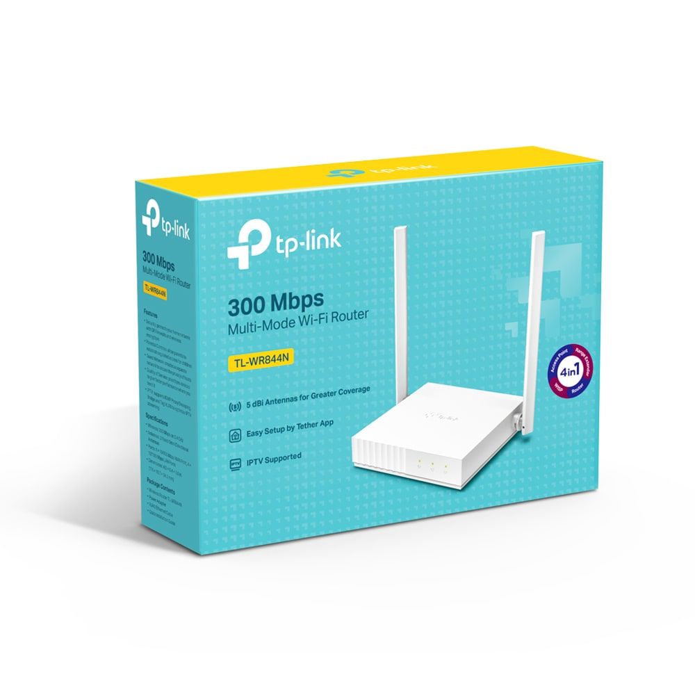 Çox rejimli Wi-Fi Router TP-Link TL-WR844N — Mallar, Bakı (4)