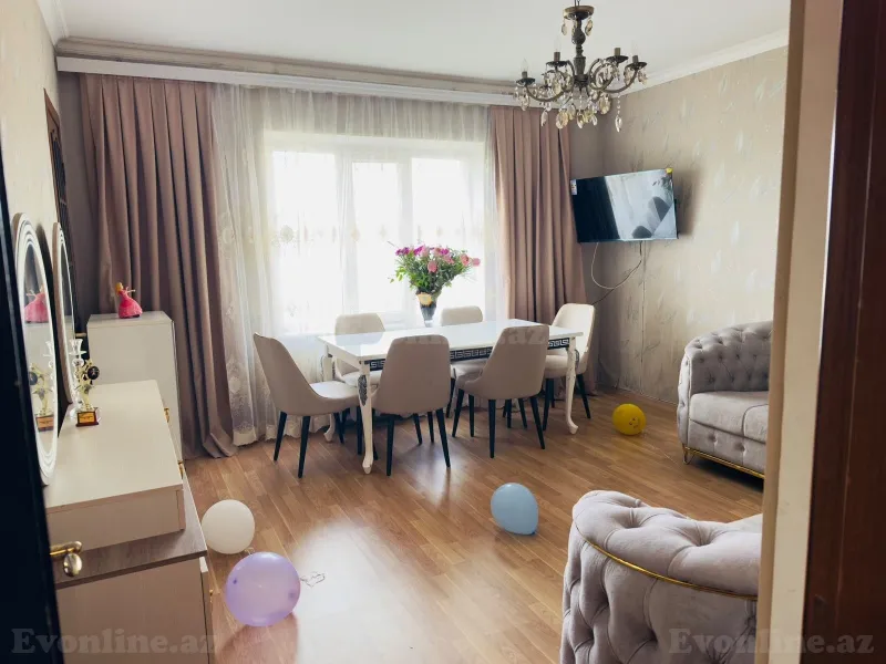 Satılır 3 otaqlı Mənzil Yeni tikili 70 m² Bakı, Binəqədi r., 9-cu mikrorayon — Mənzil, Bakı (2)