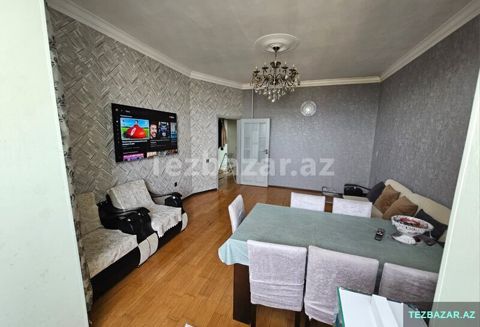 Satılır 3 otaqlı yeni tikili 84 m², Bakıxanov q — Bakı