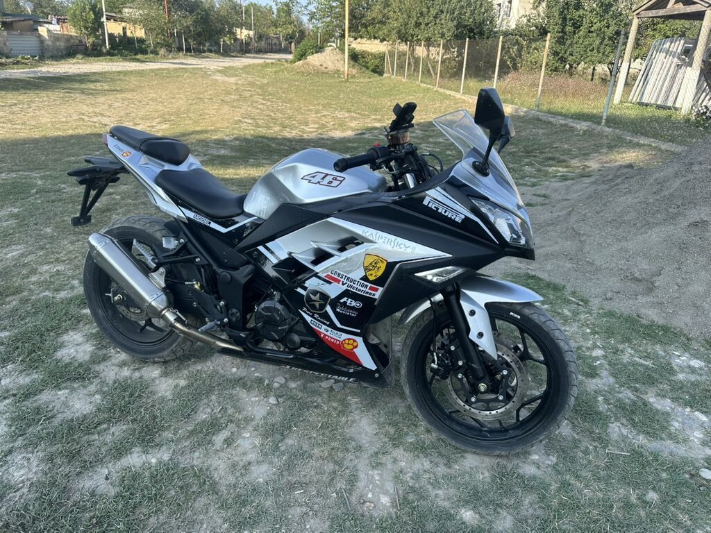 Barter ancaq ideal tufan 50ne üstünde pull + yada kross motona 5 — Motosikletlər, Qusar (2)