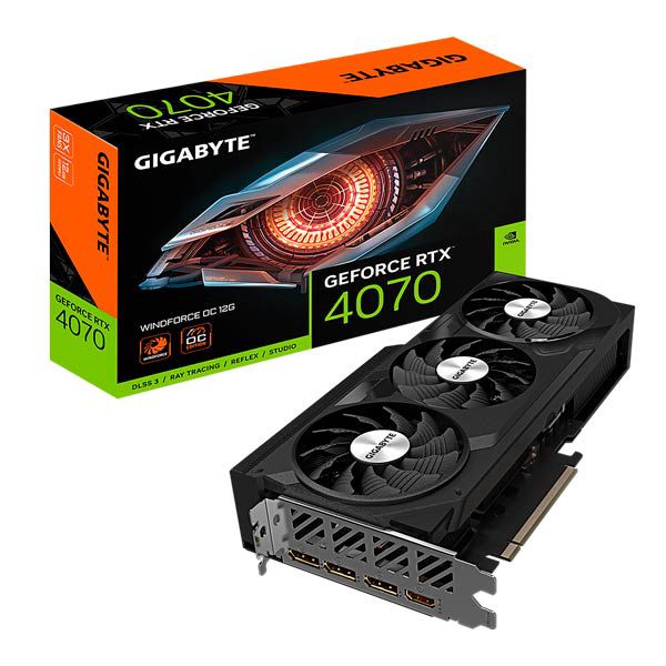 Gigabyte GeForce RTX 4070 WindForce OC 12GB — Mallar, Bakı