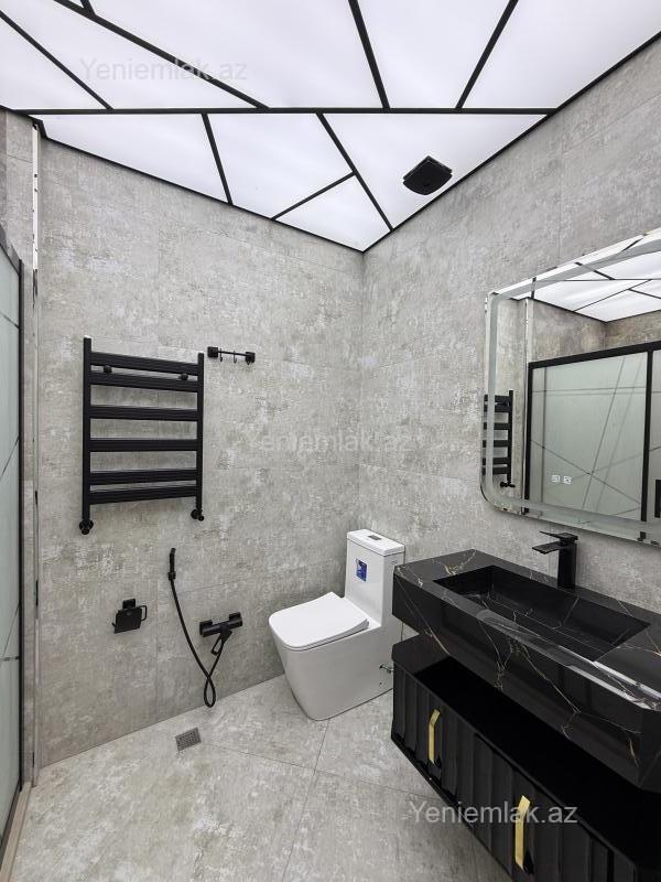 Satılır 3 otaqlı Bina evi menzil (Yeni tikili), 140 m², Nizami rayonu — Mənzil, Bakı (9)