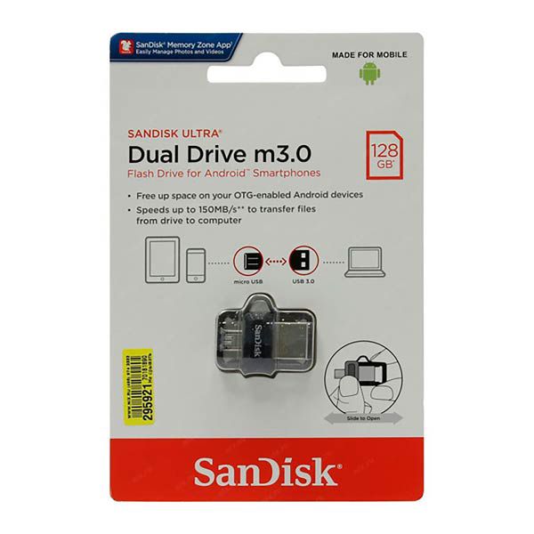 SanDisk Ultra Dual OTG 128 GB — Mallar, Bakı