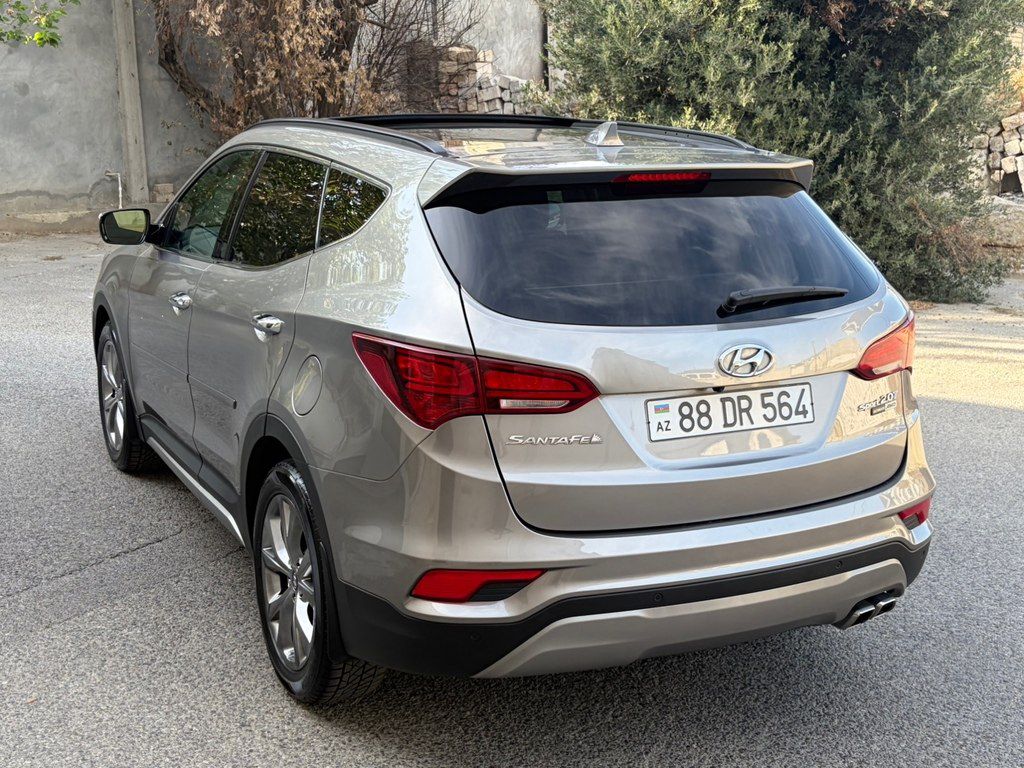 Hyundai Santa Fe, 2.0 L, 2017 il, 113 000 km 88-DR-564 — Avtomobillər, Bakı (4)