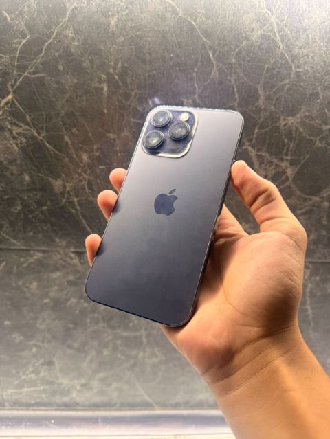IPhone 14 Pro Max, 128 GB, Deep Purple, Simsiz şarj, Face ID, Sənədlərlə — Bakı