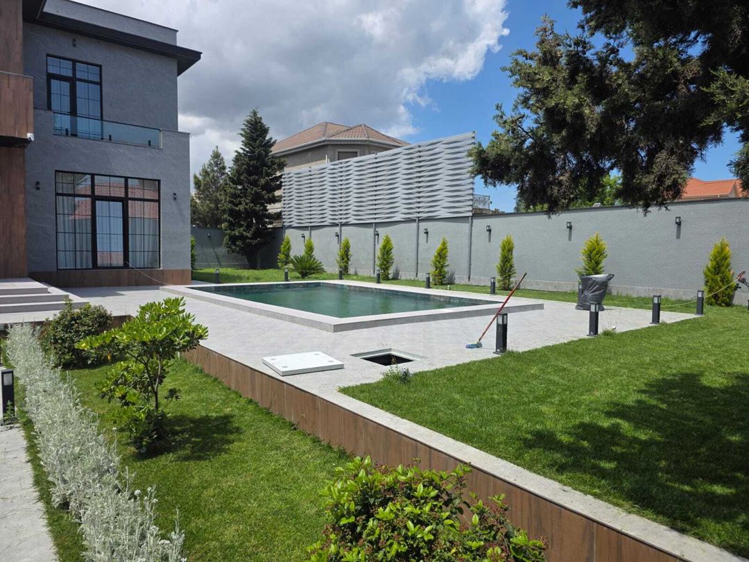 Satılır 6 otaqlı həyət evi/bağ evi 370 m² — Ev, villa, Bakı (2)