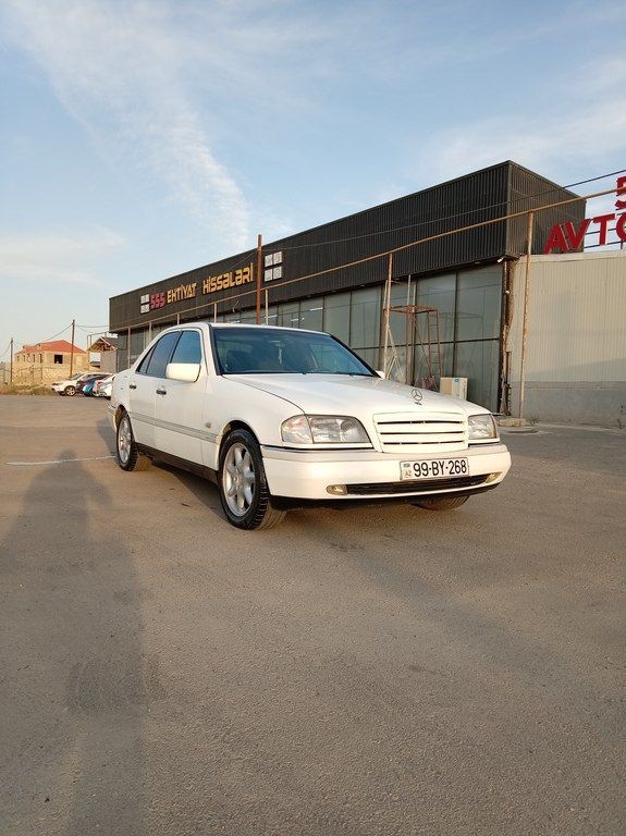 Mercedes C 200, 2.0 L, 1996 il, 314 538 km 99-BY-268 — Avtomobillər, Bakı (7)