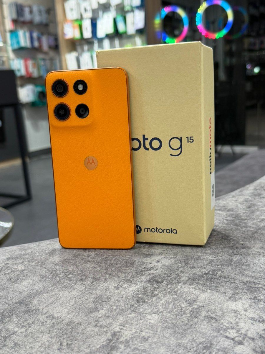 Motorola Moto G15 Sunrise Orange 256GB/8GB — Smartfonlar, Bakı (2)