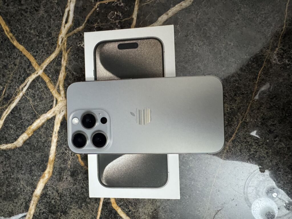 IPhone 15 Pro, Natural Titanium, Face ID — Apple iPhone, Bakı (2)